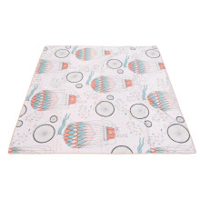 Soft Waterproof Baby High Chair Floor Mat 130 x 130cm, Slipping Prevention
