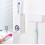 (Default) Automatic Toothpaste Dispenser + 5 Toothbrush Holder Stand Wall Mounted Bathroom Cover 4