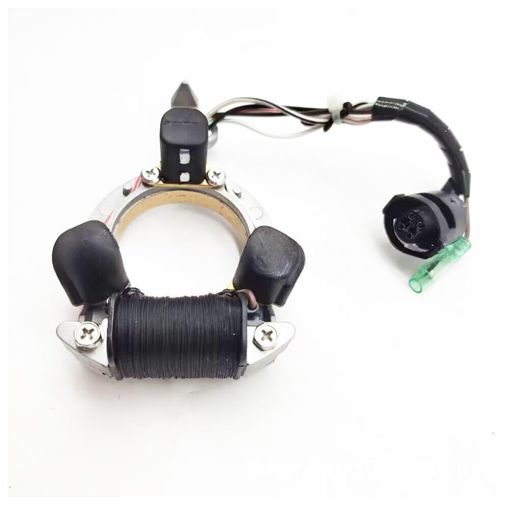 6H3-85510-A0 Two-Stroke Outboard Ignition Coil Assembly Compatible With 60-70Hp Engines Replacement Part 9084446659313
