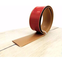 PVC Floor Transition Strips Flexible Threshold Ramps For Sliding Doors Grey Brown Black 200 cm Length