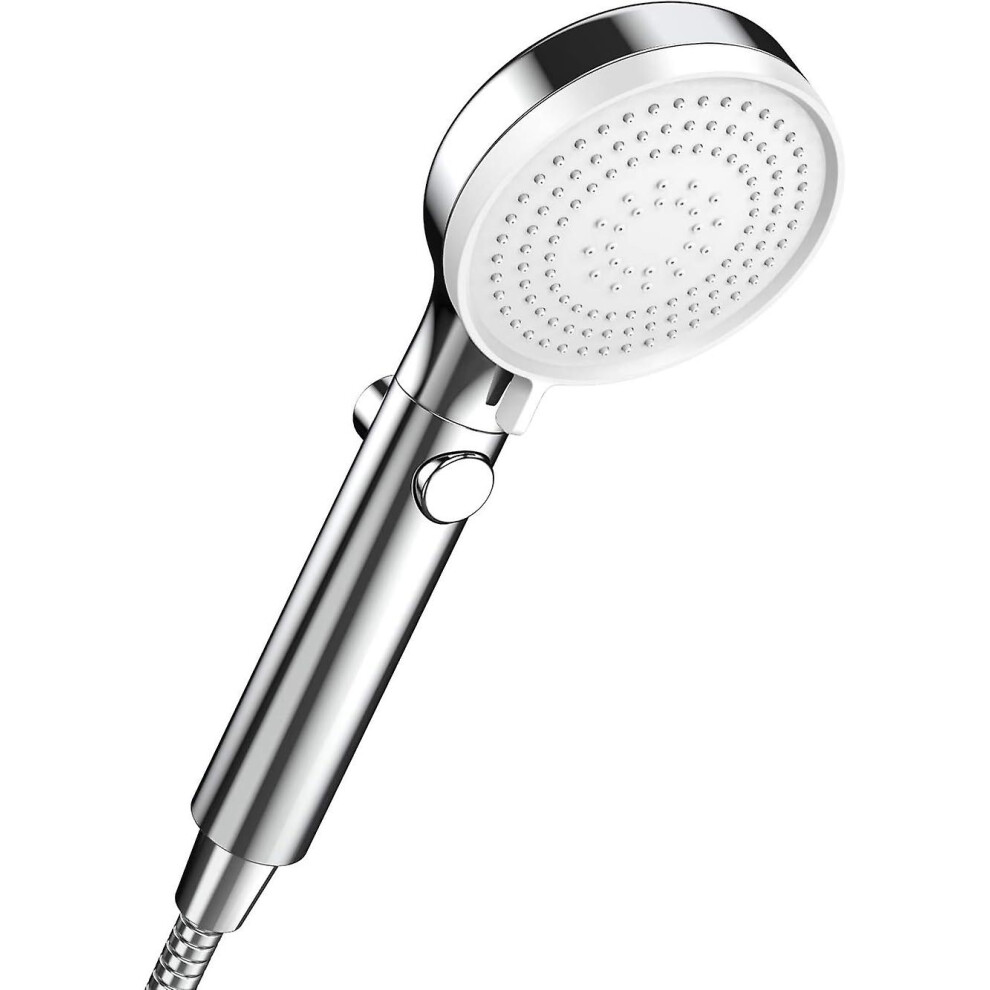 Kikidex (As Show, One Size) Does Not Include Plumbingshower Head, High Pressure Hand Shower, High Pressure Jet And Function, Universal Shower Head, Chrome