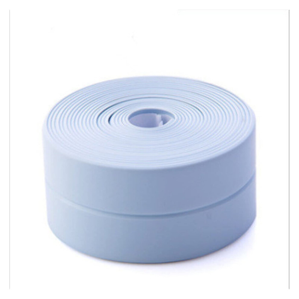 Sealing Caulk Strip Tape Pvc Self-Adhesive Waterproof For Shower Sink Bath Edge Wall Blue 2.2Cm X 3.2M 9354506580933
