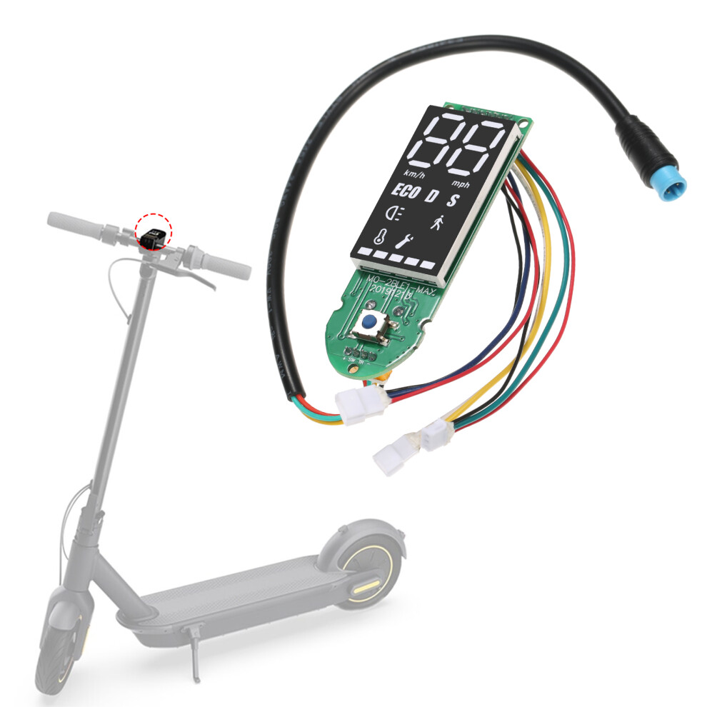 Dashboard Circuit Board For Ninebot Max G30 Scooter, Durable Plastic Metal, 7X2.2cm 5031356314300