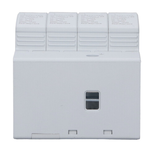 150KA Fireproof PC Surge Protector for Distribution Box 385V 4P 2
