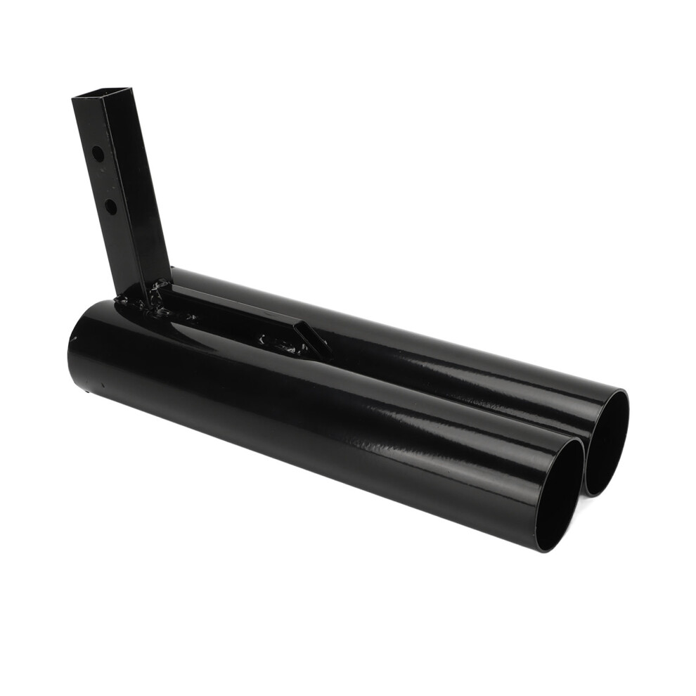 Heavy Duty Double Tube Cane Holder Stainless Steel for Walkers and Wheelchairs