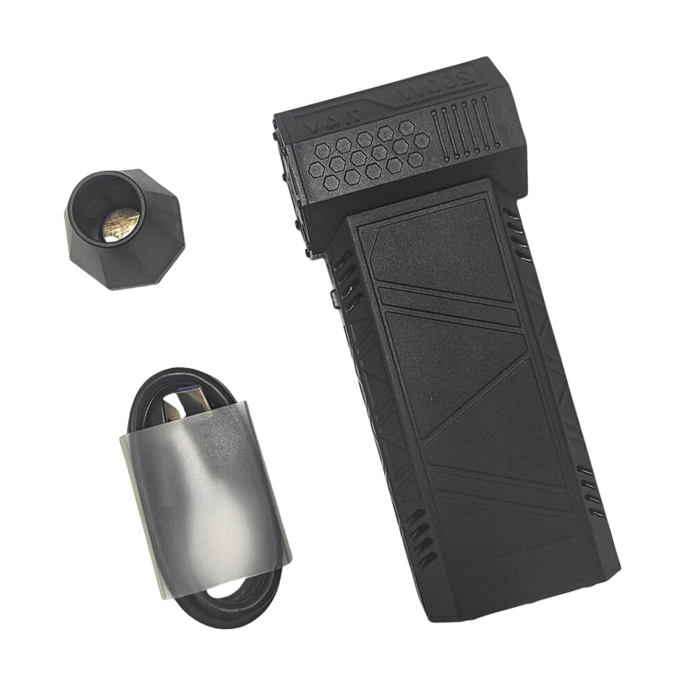 Portable Blower With Nozzle Rechargeable Car Multifunction Air Blower 4000Mah Battery Fast Charging 13W Attachment 9067246368913