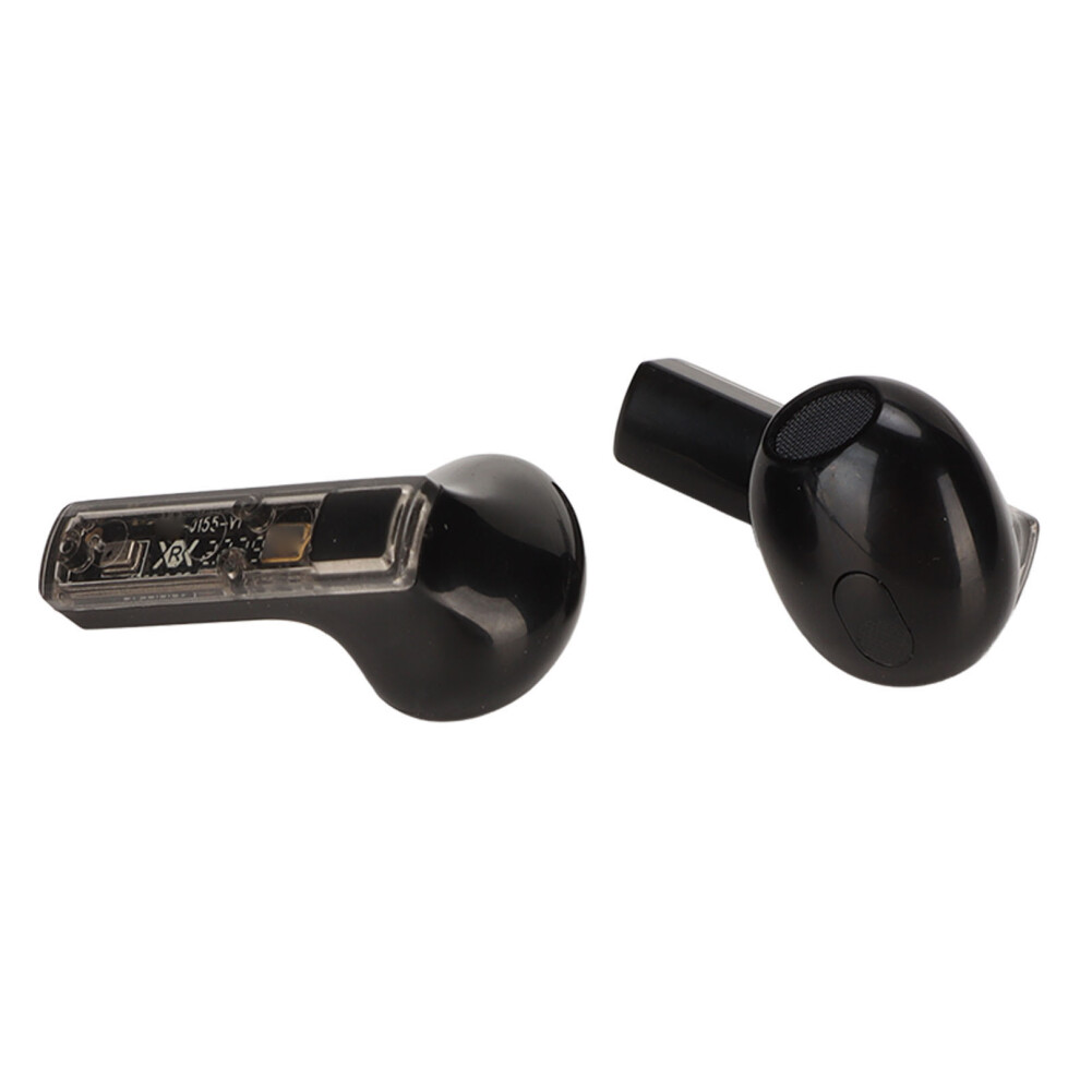Wireless Bluetooth Earbuds, Translucent Design, 5H Playtime, Low Latency, Black 7691356315639