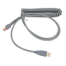 3 Meter USB Barcode Cable for LS2208 LS1203 LS4208 LS4278 DS6707 scanners