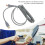 3 Meter USB Barcode Cable for LS2208 LS1203 LS4208 LS4278 DS6707 scanners 7
