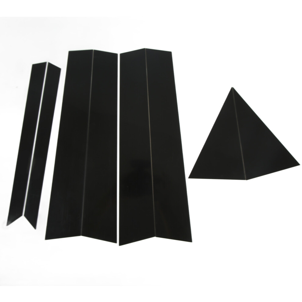 Upgrade Fx35 Fx45 2003Â2008 With 8Pcs 4D Window Pillar Trim Black 7891356316050