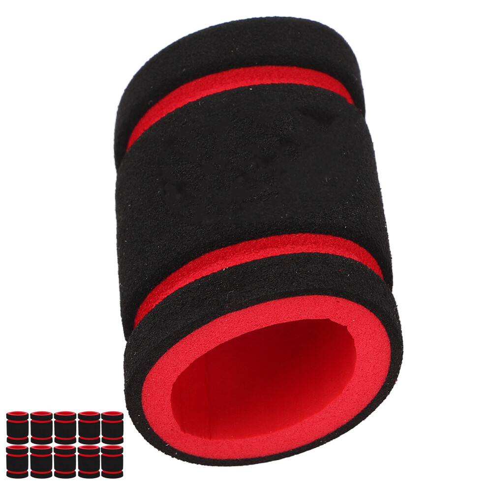 10pcs Red Foam Tattoo Grip Covers 22mm Inner Diameter Slim