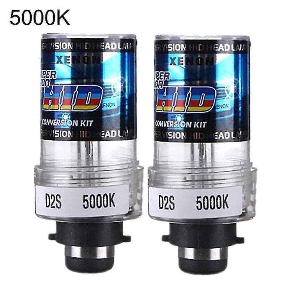 (As Show, 10000K) 2Pcs/Set D2s 35W Super Bright Car Driving Front Head Hid Xenon Lamp Light 4612192117006