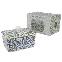Lesser & Pavey British Designed Ceramic Butter Dish with Lid | Large Butter Dish for All Types of Kitchens | Butter Dishes for All Sizes of Butter -