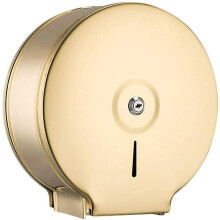 (As show, One size) Wall Hung Toilet Paper Holder Brass Toilet Roll Holder, Brushed Bronze