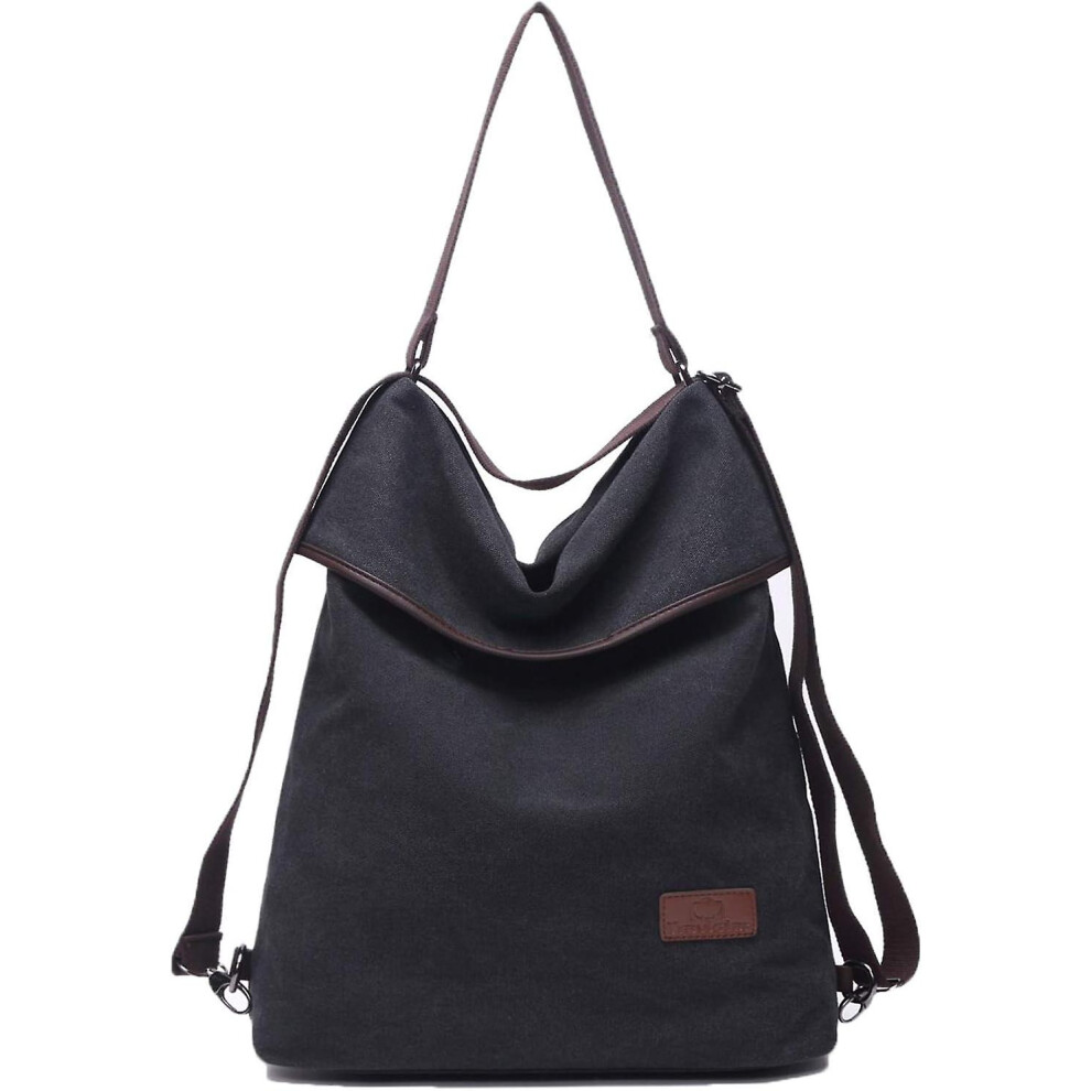 Kikidex (As Show, One Size) Canvas Shoulder Bag Backpacklarge Handbag Anti-Theft Bag