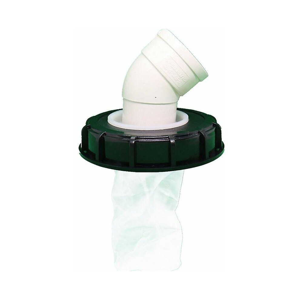 Kikidex (As Show, One Size) Washable Nylon Ibc Filter With Lid For 1000-Liter Ibc Rainwater Tank 163Mm Felt Red