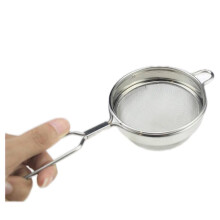 (STRAINER NO 4) Tea Sieve Strainer Stainless Steel Small Tea Strainer Sieve with Handle .
