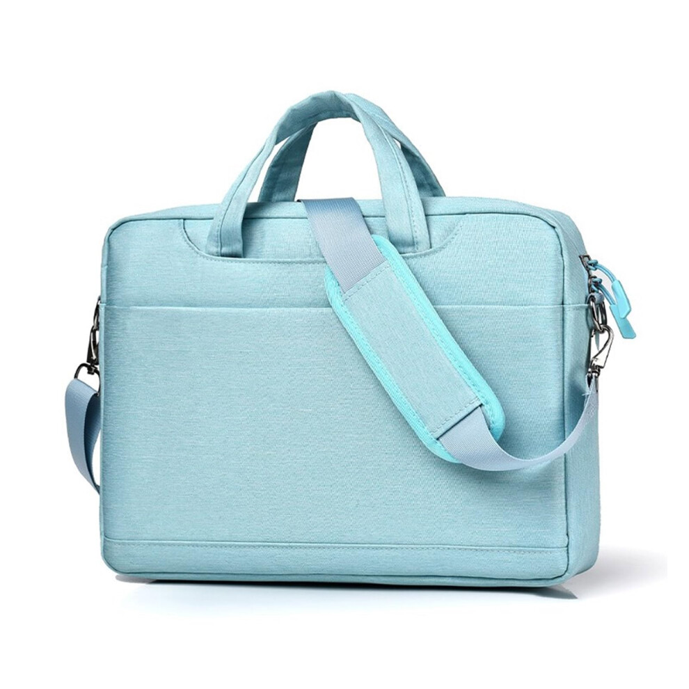 Elegant Laptop Brief Case For 14Inch And 15.6Inch Notebook Water-Repellent Polyester Messenger Bag With Plush Sleeve 9393856681563