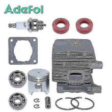 (As show, One size) 34mm Cylinder Piston Kit For Stihl Fs38 Fs45 Fs46 Fs55 Km55 Hl45 Fs45l Fs45c Fs46c Km55c Km55r Km55rc 41400201202