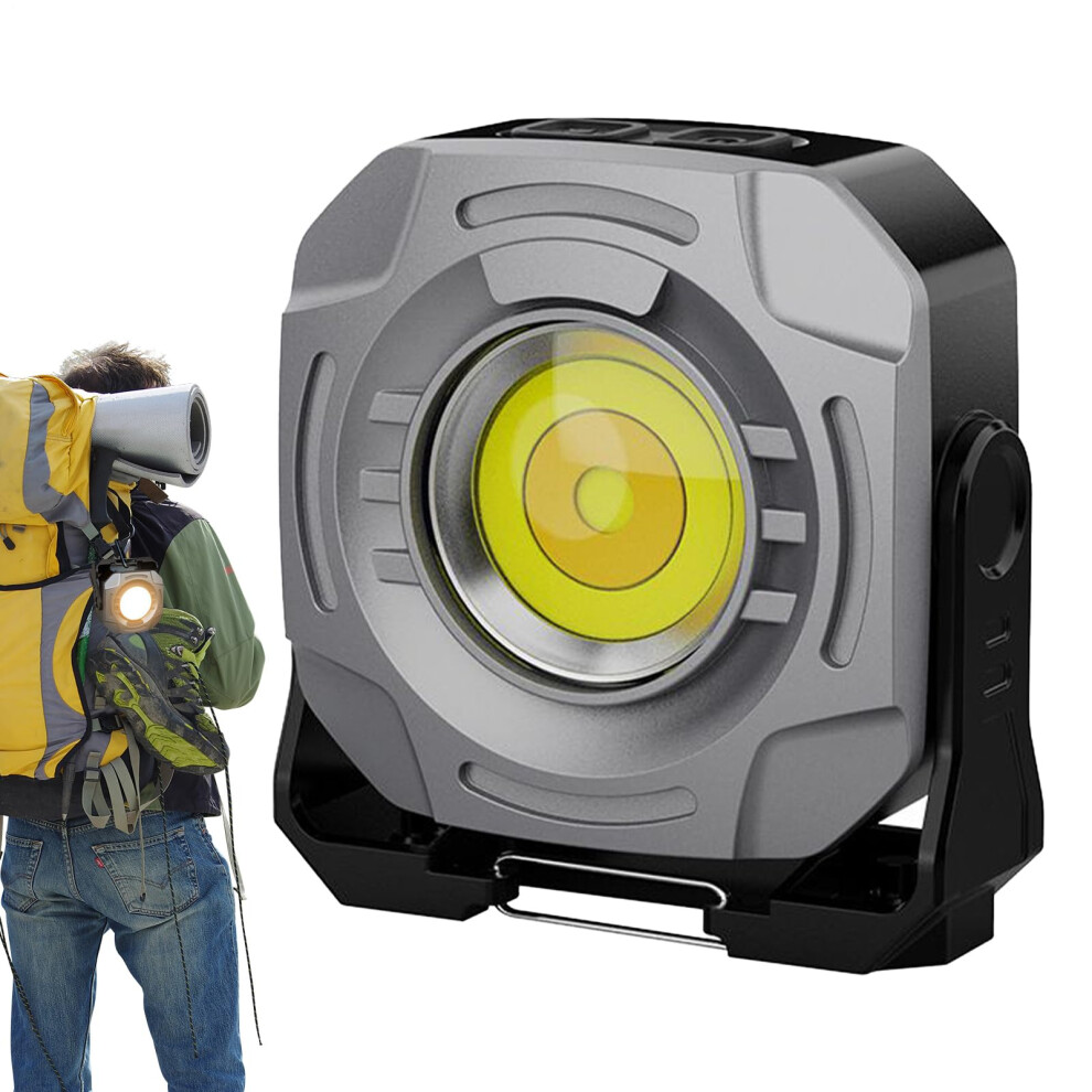 Magnetic Led Light Waterproof 360-Degree Rotatable Work Light Gray Multifunctional Led Tool 9084446660869