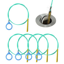 Drain Snake 5 Pack 35.5 Inch Unblocker Tools, Unbreakable Metal, Flexible Hair Clog Remover For Bathroom Sink Tub Shower
