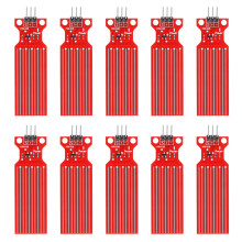 Rain Water Level Sensor Module 10Pcs Kit DC 3V-5V 20mA Raspberry Pi Compatible Liquid Surface Depth Height Detection