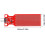 Rain Water Level Sensor Module 10Pcs Kit DC 3V-5V 20mA Raspberry Pi Compatible Liquid Surface Depth Height Detection 4