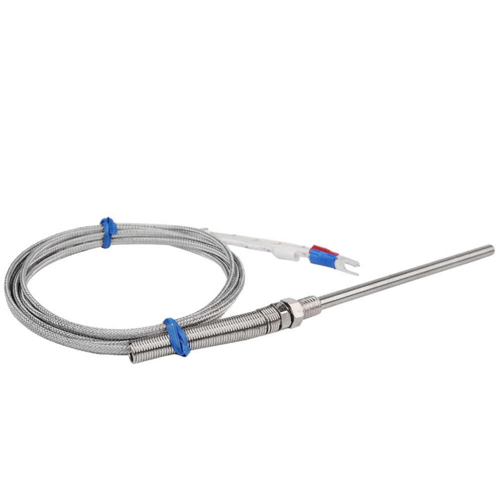 K Type Thermocouple Temperature Sensor Stainless Steel Probe 0-400C Laboratory Temperature Probe 10Cm 5M Cable 9084446661057