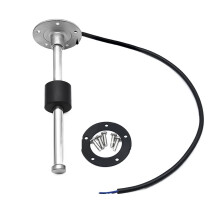 Water Level Sensor Digital Dual 52mm Gauge Water and Sewage Level Meter Oil-Tank Gauge 0-190 Ohm 550mm Cable Boat Car