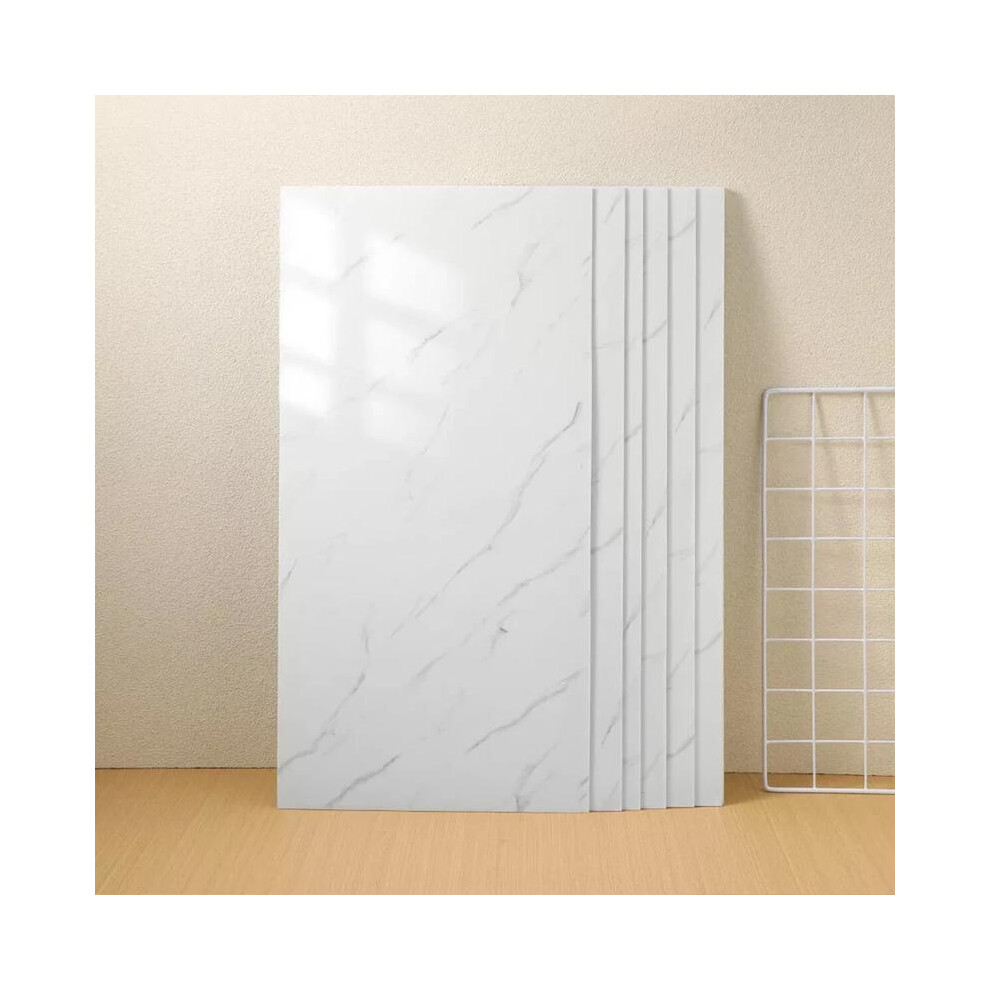 (E) 10Pack Marble Effect Peel And Stick Tiles Sticker Bathroom Kitchen Self Adhesive 5042208083725
