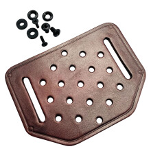 Cutter Sheath Storage Case For Belt Mounted Tooling Pancake Style Survivalist Hunters Gear