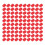 100 Stück Endkappenabdeckung PVC 15mm Rot 1
