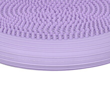 Inflated Purple Yoga Balance Disc 33x5cm Flexible Core Strength for Kids & Adults