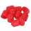 100 Stück Endkappenabdeckung PVC 15mm Rot 8
