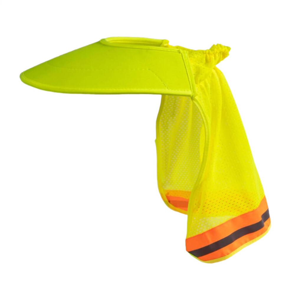 Hard Hat Sun Shade Full Brim, Adjustable Cap Attachment, Anti-Uv Breathable Face Shield, Compatible With Most Hard Hats 9354506582722