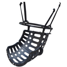 Hanging Basketball Return Attachment, 360 Degree Rotatable, Wall-Mounted Hoop Return System, Kids Shooting Aid