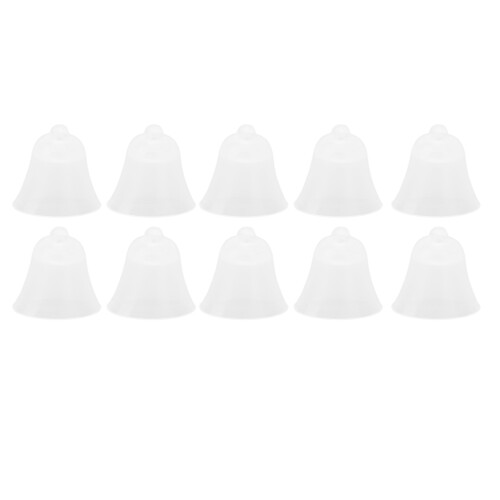 Domos de silicona para audífonos Blanco S 10PCS 1