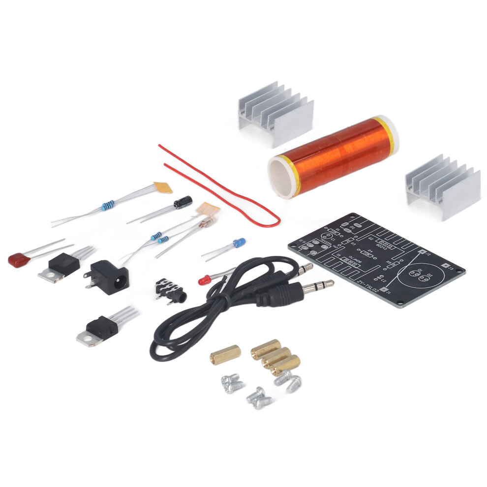 Mini Music Coil Kit 15W Diy Plasma Speaker With 15-24V Dc Input 4621356324877