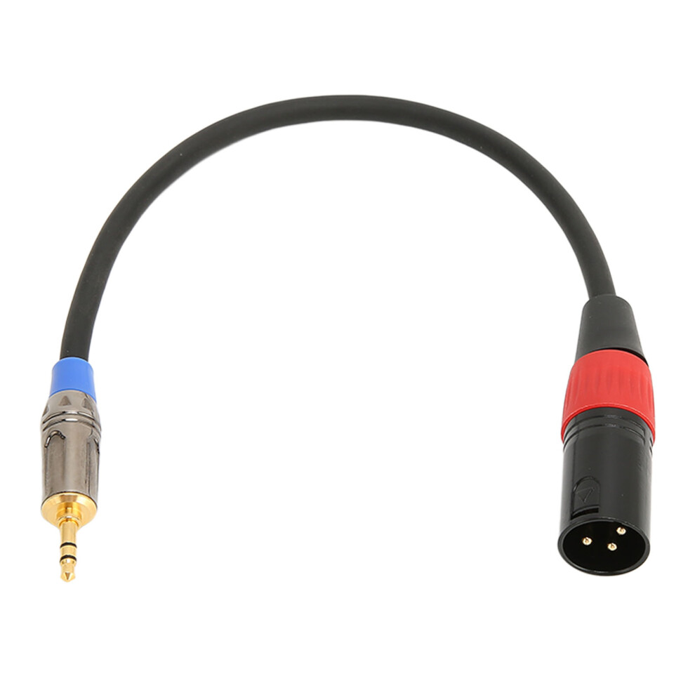 11.8In Xlr Male To 3.5Mm Cable Stereo Lossless Microphone Cord 6941356325192