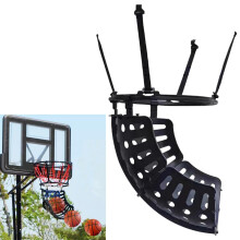 Basketball Rebounder Indoor Outdoor Hoop PP Material Ball Return Attachment Suspension Catcher Shooting Practice Aid