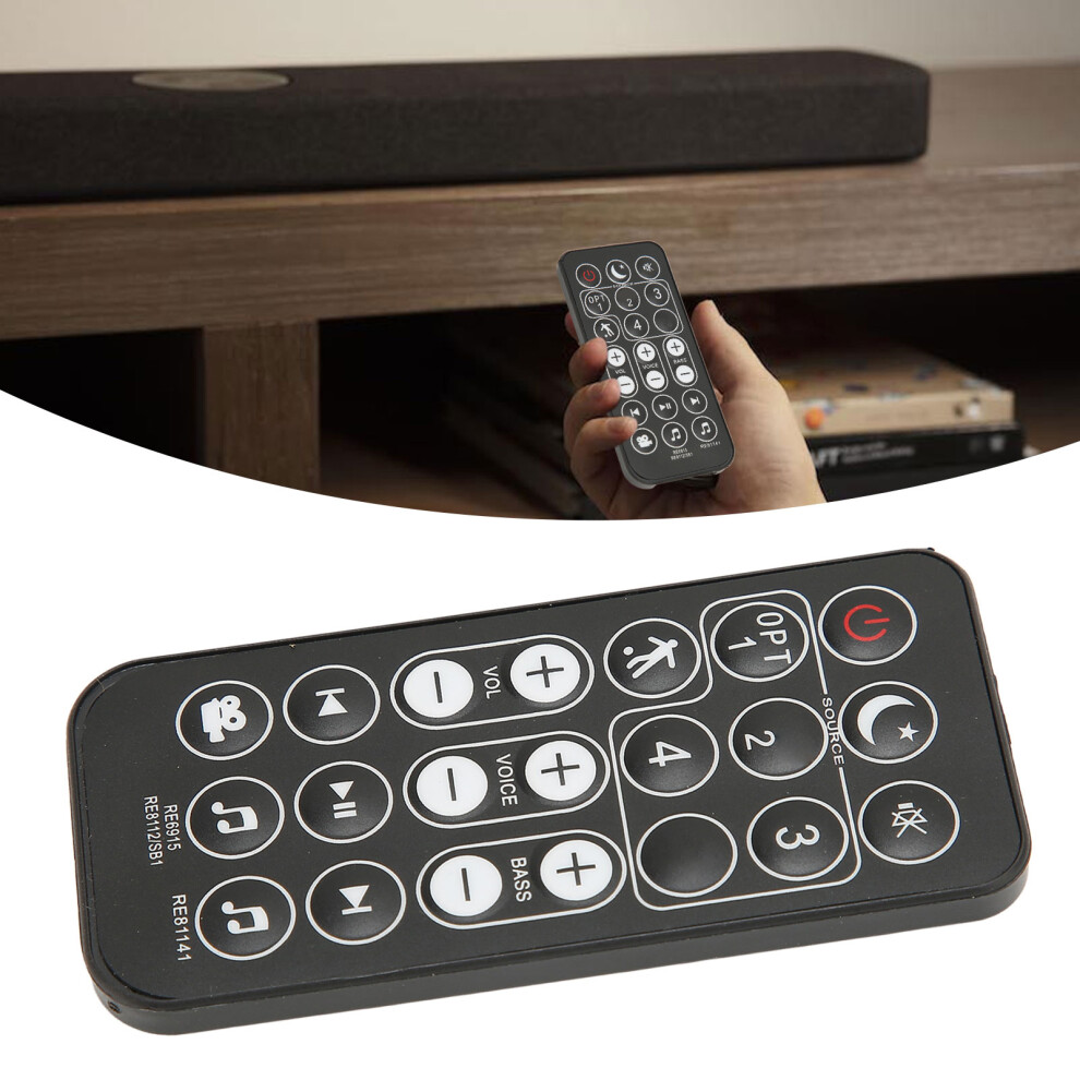 Polk Soundbar Re6915 Remote Control: Fits Models Re8114 Re8112 Sb1+ 7621356325444