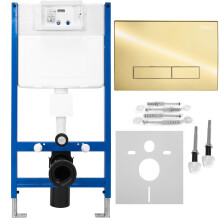Concealed Cistern Frame Rea H Gold