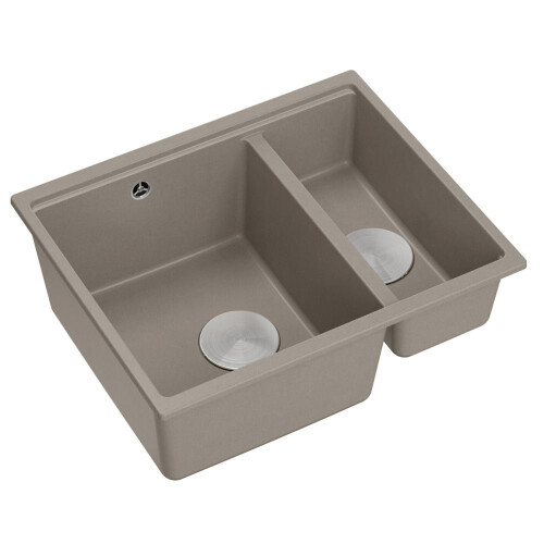Évier En Granit Logan 150 Beige Or 1
