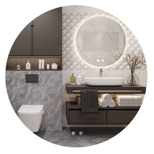 Mirror Led 70cm Hzj070