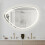 Miroir Mural Led Avec Fonction Bluetooth 70x100cm Fog 7