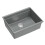 Νεροχύτης Από Γρανίτη Logan 100 Grey Metallic ( 56 X 45 X 21.5 Cm) Νικέλιο 11