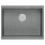 Νεροχύτης Από Γρανίτη Logan 100 Grey Metallic ( 56 X 45 X 21.5 Cm) Νικέλιο 5