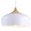 Enkele Hanglamp Bari Wit 1