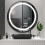 Mirror Led 80cm Mmj Black 3