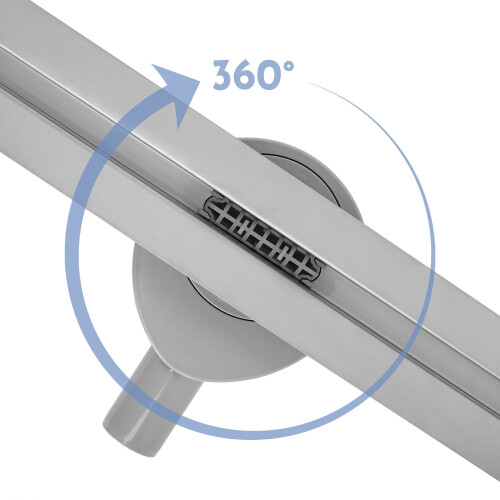 Linear Drainage Rea Filo Nickel Brush 80 2
